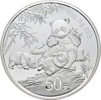 China - Volksrepublik: 50 Yuan 2012, China Panda - 30 Jahre Gold Panda. 5 OZ 999/1000 Silber, In Ori - Chine