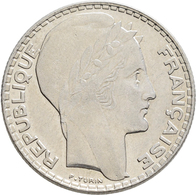 Frankreich: 3. Republik 1870-1940: 10 Francs 1937, Auflage: 52.000 Exemplare, KM# 878, Sehr Schön+. - Other & Unclassified