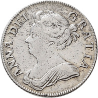 Großbritannien: Anne 1702-1714: Shilling 1708, 5,91 G, KM# 523, Sehr Schön. - Autres & Non Classés