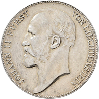 Liechtenstein: Johann II. 1858-1929: 5 Kronen 1904, HMZ 2-1376c, Randfehler, Sehr Schön. - Liechtenstein