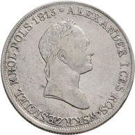 Polen: Nikolaus I. 1825-1855: 5 Zlotych 1832 KG, Für Polen, 15,3 G, Bitkin 989, Fast Sehr Schön. - Pologne