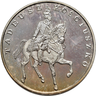 Polen: 100.000 Zlotych 1990, Tadeusz Kosciuszko, KM# Y 200. Patina, Polierte Platte. - Polen