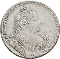 Russland: Anna 1730-1740: Rubel 1731, Davenport 1670, 25,63 G, Sehr Schön+. - Russland