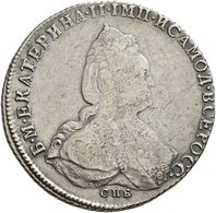 Russland: Katharina II. Die Große 1762-1796: Rubel 1788, St. Petersburg, Davenport 1686, 23,07 G, Sc - Russia