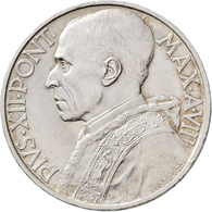 Vatikan: Pius XII. 1939-1958: 10 Lire 1946 Anno VIII, Gigante 134, Auflage: 1.000 Exemplare, Winz. K - Vatikan