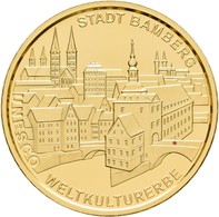 Deutschland - Anlagegold: 100 Euro 2004 Bamberg (A), In Originalkapsel Und Etui, Mit Zertifikat, Jae - Germany