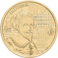 Niederlande - Anlagegold: 100 Euro 1997, P.C. Hoft, Gold 916/1000, 3,494 G, Polierte Platte. - Nederland