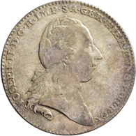 Haus Habsburg: Joseph II. 1765-1790: Kronentaler 1786, Brüssel, Davenport 1284, 29,11 G, Sehr Schön+ - Sonstige – Europa