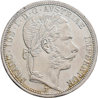 Haus Habsburg: Franz Joseph I. 1848-1916: Doppelgulden / 2 Florin 1866 A. Herinek 494, Jaeger 336, F - Sonstige – Europa