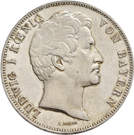 Bayern: Ludwig I. 1825-1848: Geschichtsdoppeltaler 1839, Reitersäule Maximilian I., AKS 100, Jaeger - Sonstige & Ohne Zuordnung