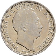 Hohenzollern-Hechingen: Friedrich Wilhelm Constantin 1838-1849: 1/2 Gulden 1839, AKS 5, Jaeger 4, Se - Other & Unclassified