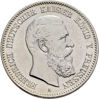 Preußen: Friedrich III. 1888: 2 Mark 1888, Jaeger 98, Stempelglanz. - Taler En Doppeltaler