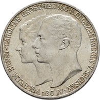 Sachsen-Weimar-Eisenach: Wilhelm Ernst 1901-1918: 5 Mark 1903 A, Auf Die Hochzeit, Jaeger 159, Feine - Taler & Doppeltaler