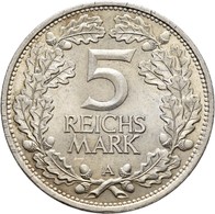 Weimarer Republik: Lot 2 Münzen: 3 Reichsmark 1925 A, Rheinlande, Jaeger 321, Sehr Schön + 5 Reichsm - Other & Unclassified