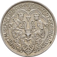 Weimarer Republik: 3 Reichsmark 1927 A, Nordhausen, Jaeger 327, Fast Vorzüglich. - Sonstige & Ohne Zuordnung