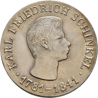 DDR: 10 Mark 1966, Karl Friedrich Schinkel, Jaeger 1517, Min. Kratzer, Fast Stempelglanz. - Sonstige & Ohne Zuordnung