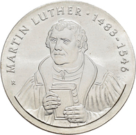 DDR: 20 Mark 1983, Martin Luther, Jaeger 1591, Stempelglanz. - Sonstige & Ohne Zuordnung