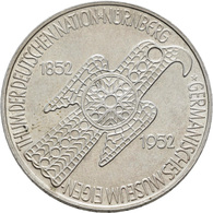 Bundesrepublik Deutschland 1948-2001: 5 DM 1952 D, Germanisches Museum, Jaeger 388, Vorzüglich. - Sonstige & Ohne Zuordnung