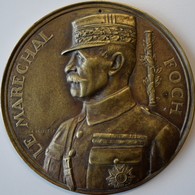 Medaillen Alle Welt: Frankreich/Belgien:Bronzemedaille (Hohlguß) O.J. Von C. Devreese, Auf Maréchal - Ohne Zuordnung