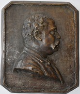 Medaillen Alle Welt: Frankreich: Große Hochrelief - Bronzegussplakette 1892,signiert E. Gruet JNE, F - Zonder Classificatie