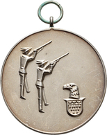 Medaillen Deutschland: 19. Deutsches Bundes-Schießen 1930 In Köln: Lot 4 Medaillen; Silbermedaille 1 - Andere & Zonder Classificatie