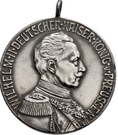 Medaillen Deutschland: Brandenburg-Preussen, Wilhelm II. 1888-1918: Silbermedaille 1913, Unsigniert, - Andere & Zonder Classificatie