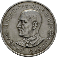 Medaillen Deutschland: Drittes Reich 1933-1945: Silbermedaille 1933, Unsigniert (Glöckler), Auf Die - Andere & Zonder Classificatie