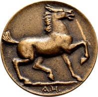 Medaillen Deutschland - Geographisch: Vaihingen An Der Enz, Württemberg: Bronzegußmedaille 1924 Von - Sonstige & Ohne Zuordnung