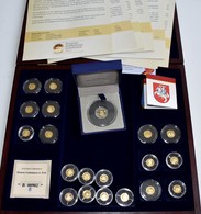 Alle Welt  - Anlagegold: Sammlung Die Begehrtesten / Die Kleinsten Goldmünzen Der Welt. Insgesamt 20 - Autres & Non Classés
