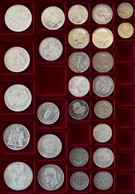 Alle Welt: Lot 25 Silbermünzen Aus Aller Welt. - Other & Unclassified