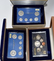 Singapur: Lot 3 X Singapore Proof Set: 2 X 1981 (6 Coins), PS 14 (KM 1b-2b,3a-6a) // 1983 ( 6 Coins) - Singapur