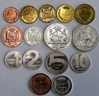 Andorra: Lot 15 Münzen Aus Den Jahren 1983-1988. Seltene Erstausgabe Vor Der Massenproduktion An Ged - Andorre