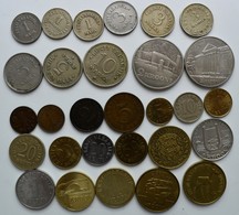 Estland: Lot 31 Diverse Münzen Aus Estland, Jede Münze Anders, Dabei Auch 1 Kroon 1933 Musikfestival - Estonie