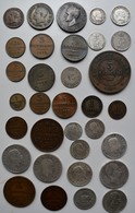 Italien: Italien Des 19. Jhd.: 33 Diverse Münzen, Angefangen Mit 1808 - Napoleon, über Venedig, Zuge - 1861-1878 : Victor Emmanuel II