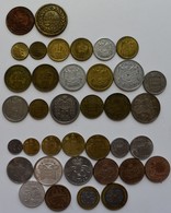 Monaco: Lot 37 Diverse Münzen Aus Monaco, Dabei 2 Münzen Von Honore V. (1837/1838), 18 Münzen 1924-1 - 1505-1795 De Lucien Ier à Honoré III.