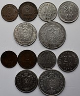 Montenegro: Lot 12 Münzen Von 1 Para Bis 2 Perpera 1906-1914. - Other - Europe