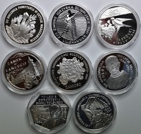 Polen: Lot 8 X 300.000 Zlotych 1993 - 1994. Diverse Motive, Jede Münze Anders. Jeweils In Kapsel, Po - Polen