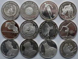 Polen: Lot 12 X 500 Zlotych 1985 - 1988. Verschiedene Motive, Dabei Sport, Herscher / Könige Sowie E - Polen