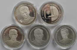 Polen: Lot 5 X 200.000 Zlotych 1990 - 1991, 5 Verschiedene Motive, KM# Y 240/242/250/251/252. Jeweil - Polen