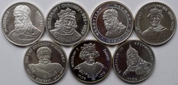 Polen: Lot 8 X 200 Zlotych 1979 - 1983. Verschiedene Motive, überwiegend Herscher / Könige. Teils An - Pologne