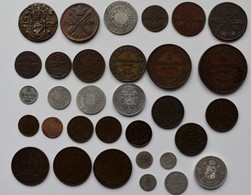 Schweden: Lot 32 Münzen Lautend Auf Skilling Und Riksdaler 1635 Bis Zur Münzreform 1873, Dabei Auch - Zweden