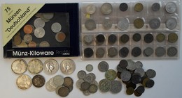 Deutschland: Kleines Lot An Diversen Münzen überwiegend Aus Dem Kaiserreich, Teils Auch Silbermünzen - Autres & Non Classés