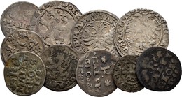 Haus Habsburg: Lot 10 Münzen; Rudolph II. 1576-1612: Weißgroschen 1581, 1590; O.J., Dazu Maley-Grosc - Andere - Europa