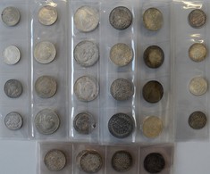 Umlaufmünzen 2 Mark Bis 5 Mark: Lot 29 Stück; Anhalt: 3 Mark 1914 A // Baden: 5 Mark 1898, 1913, 2 M - Taler En Doppeltaler