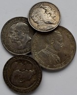 Umlaufmünzen 2 Mark Bis 5 Mark: Lot 4 Stück; Baden: 2 Mark 1906 / Preussen: 5 Mark 1913, 3 Mark 1911 - Taler En Doppeltaler