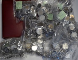 Bundesrepublik Deutschland 1948-2001: Umfangreiche Sammlung DM Münzen, Dabei: 2 DM Ähren; 2 DM Max P - Sonstige & Ohne Zuordnung