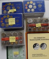 Bundesrepublik Deutschland 1948-2001: Diverse Kursmünzensätze Der BRD 1974-2001, In Beiden Erhaltung - Autres & Non Classés