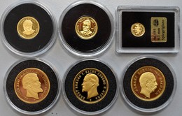 Medaillen Deutschland: Lot 6 Goldmedaillen, Davon 3 X NP Von 20 Mark. - Sonstige & Ohne Zuordnung