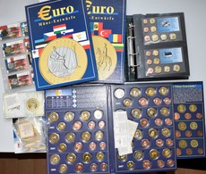 Medaillen - ECU: Eine Sammlung An Europroben (Münzentwürfen) Einiger Euroländer (auch Von Vatikan) U - Autres & Non Classés
