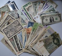 Varia, Sonstiges: BANKNOTEN: Ein Lot An über 160 Banknoten, Dabei Auch Bisschen Russland, Deutschlan - Sonstige & Ohne Zuordnung